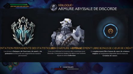 Image d'illustration pour l'article : Éclats d'Armure Abyssale pour Discorde - Darksiders Genesis