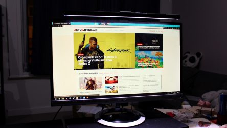 Image d'illustration pour l'article : Test BenQ ScreenBar - La lampe idéale pour votre bureau