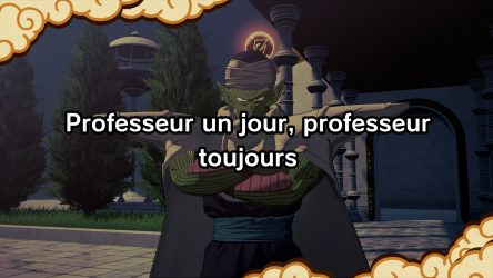 Image d'illustration pour l'article : Professeur un jour, professeur toujours - Dragon Ball Z : Kakarot