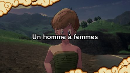 Image d'illustration pour l'article : Un homme à femmes - Dragon Ball Z : Kakarot