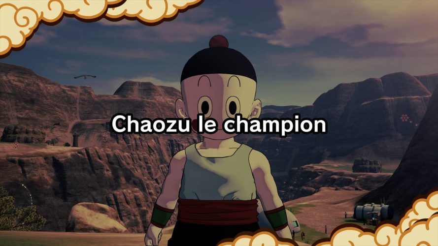 Chaozu le champion - dragon ball z : kakarot