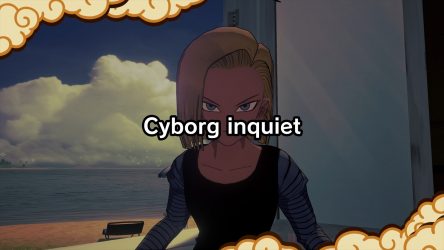 Image d'illustration pour l'article : Cyborg inquiet - Dragon Ball Z : Kakarot