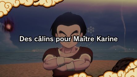 Image d'illustration pour l'article : Des câlins pour Maître Karine - Dragon Ball Z : Kakarot