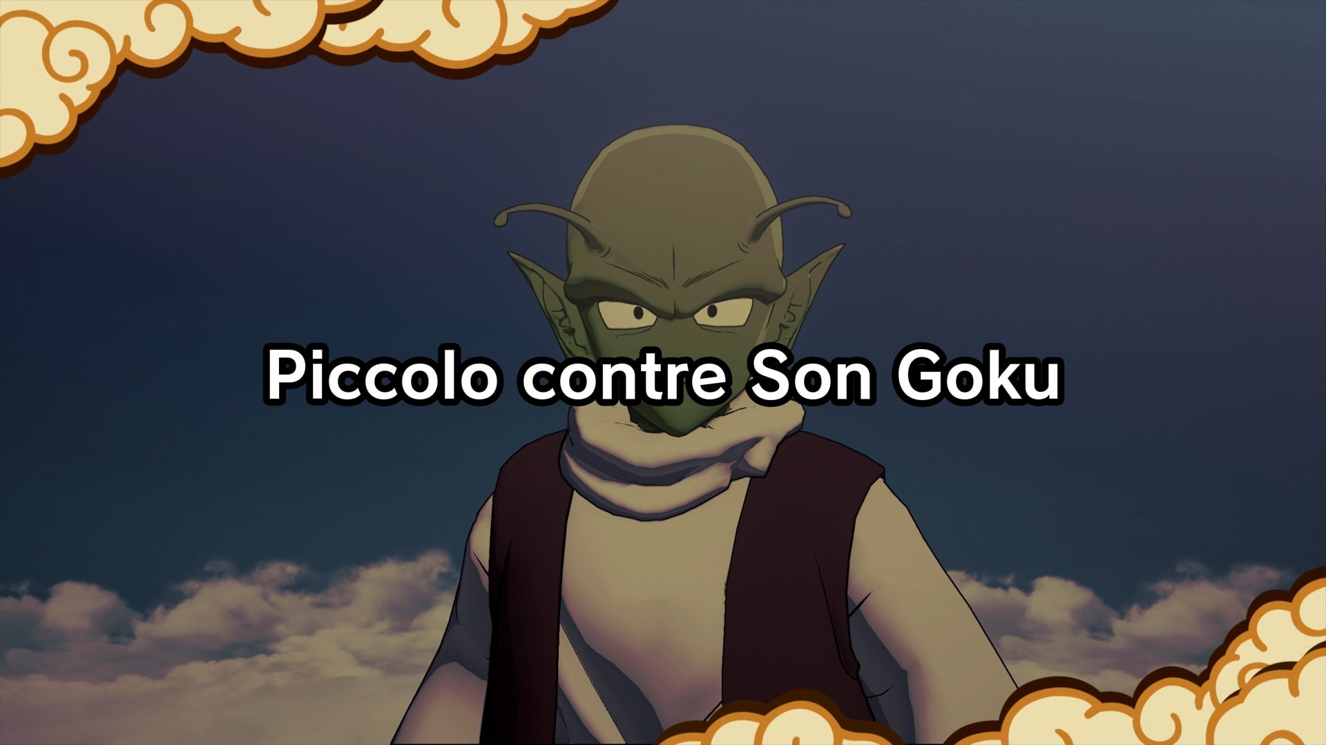 Piccolo contre son goku - dragon ball z : kakarot