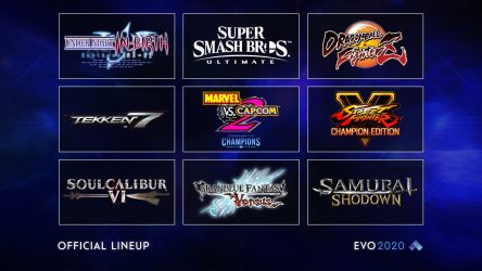 Image d'illustration pour l'article : EVO 2020 : voici les jeux officiels de la compétition