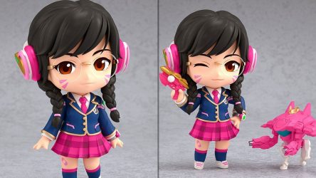Image d'illustration pour l'article : D.Va (Overwatch) : Une figurine nendoroid en tenue de lycéenne