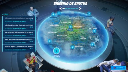 Image d'illustration pour l'article : Défis : Briefing de Brutus (Semaine 1) | Guide Fortnite Saison 2