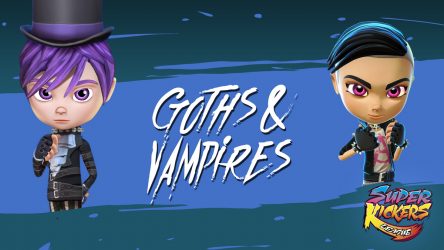 Image d'illustration pour l'article : Super Kickers League : le premier DLC Goth & Vampires annoncé