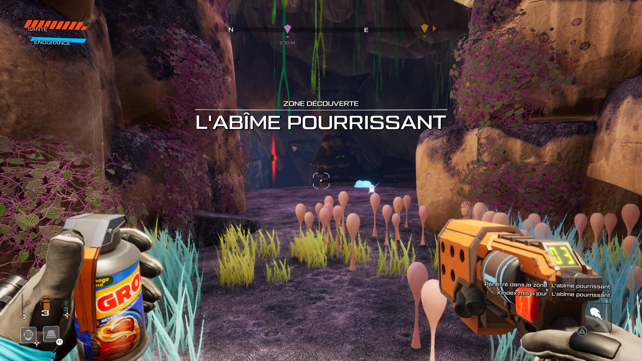 Journey to the savage planet abime pourrissant