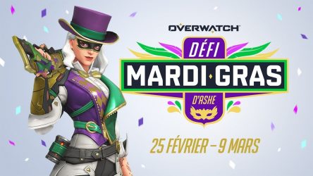 Image d'illustration pour l'article : Overwatch : Ashe à l'honneur durant l'événement Mardi Gras
