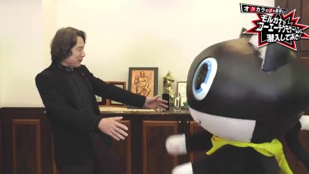 Image d'illustration pour l'article : Persona 5 Scramble : Morgana visite les locaux de Koei Tecmo