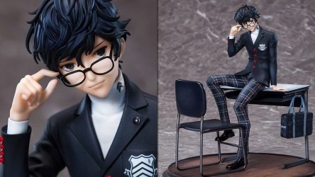 Image d'illustration pour l'article : Persona 5 : Ren Amamiya (Joker) tape la pose en figurine