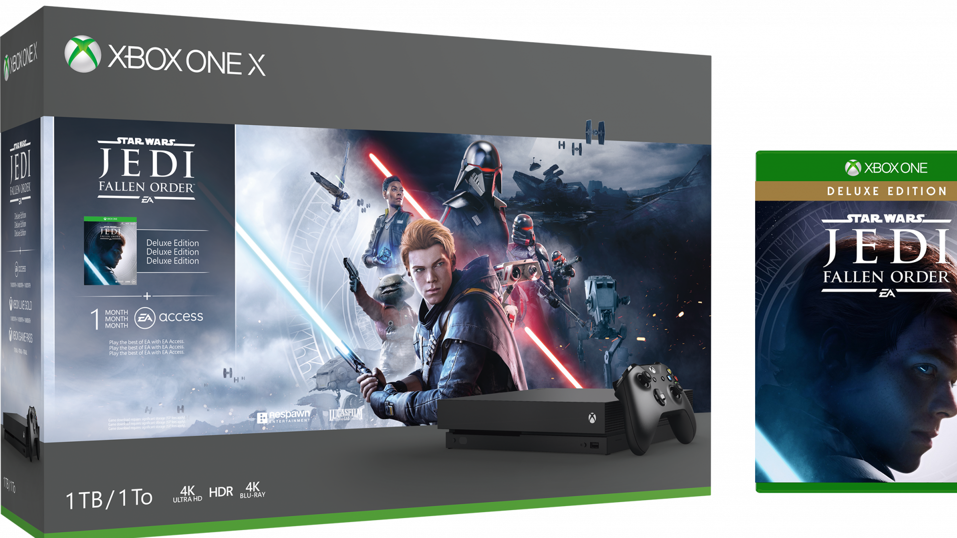 Pack Xbox One X star Wars Jedi Fallen Order