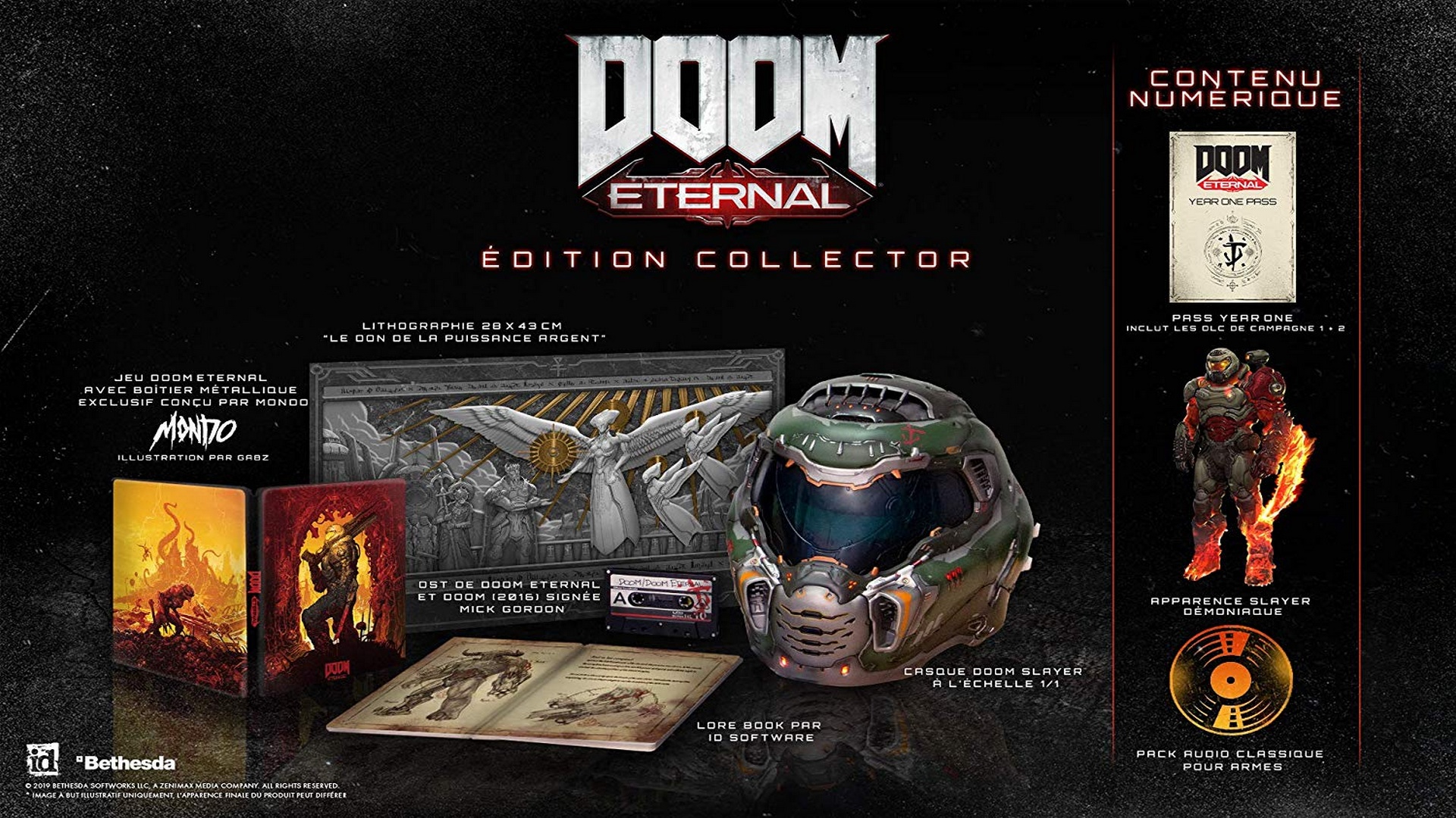 Doom édition collector doom slayer casque
