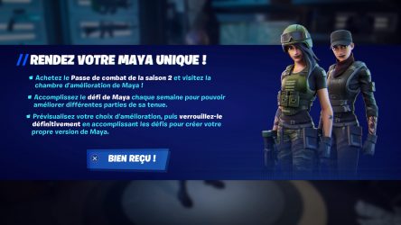 Image d'illustration pour l'article : Défis hebdomadaires de Maya | Guide Fortnite Saison 2