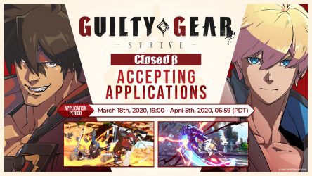 Image d'illustration pour l'article : Guilty Gear Strive : Une bêta fermée prévue du 17 au 19 avril prochain