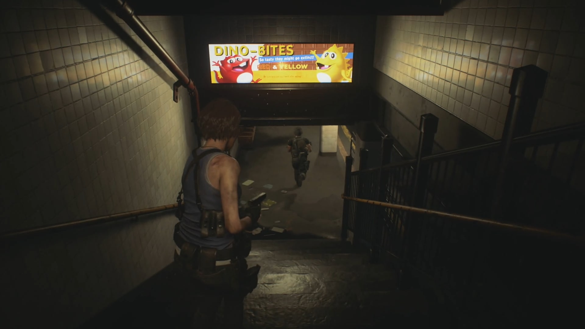 Resident evil remake 3 jill valentine métro