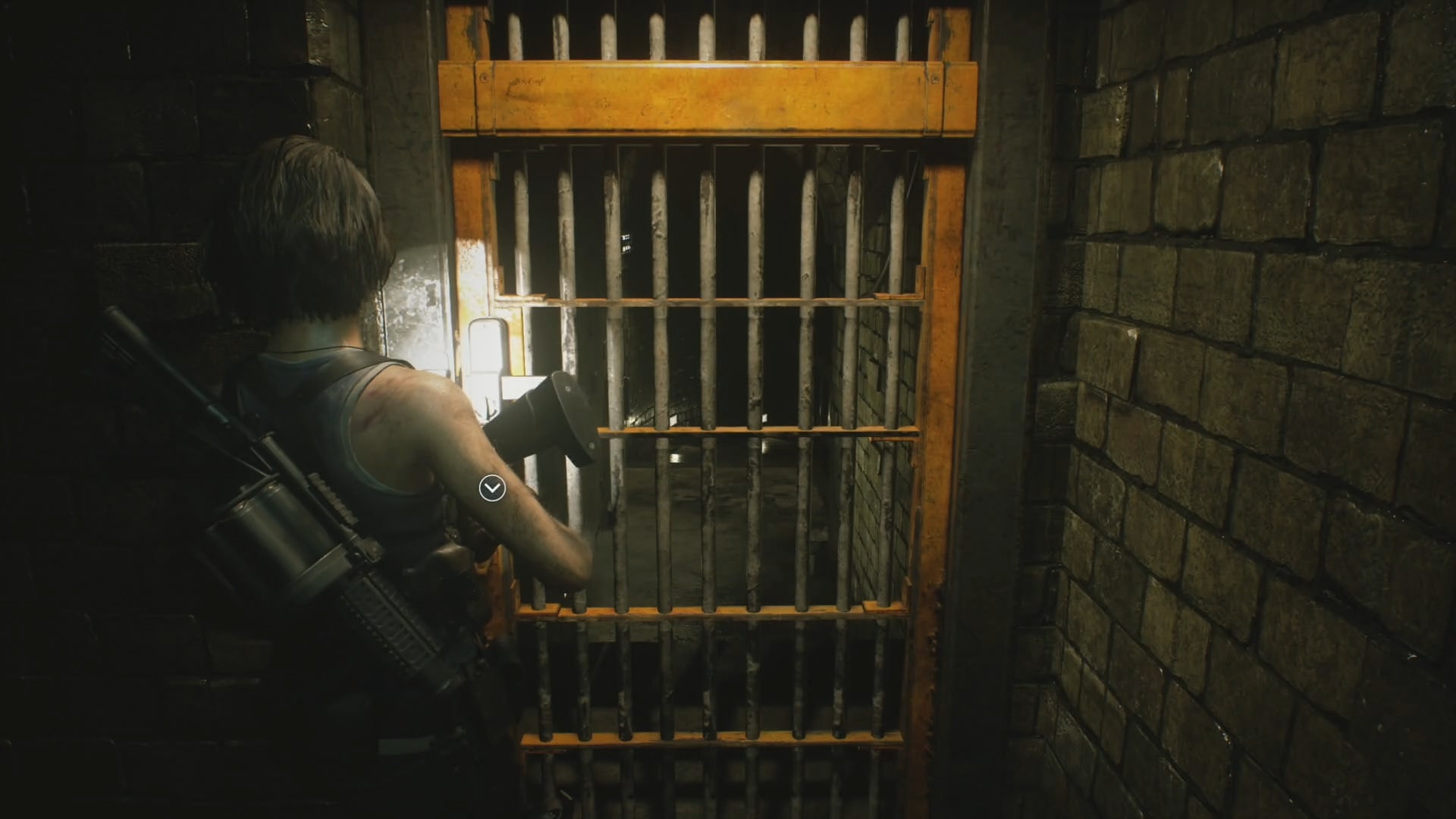 Resident evil 3 remake porte jaune