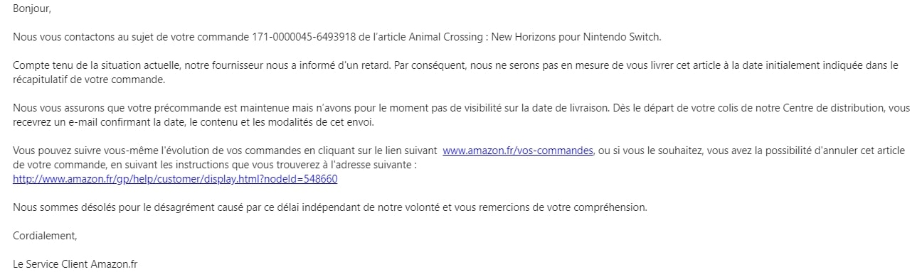 Animal crossing mail amazon 1