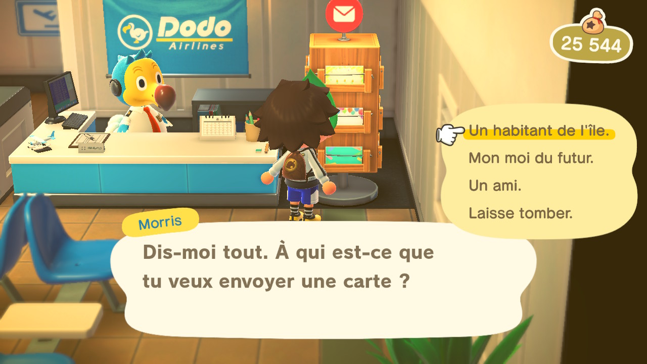 Animal crossing new horizons aéroport