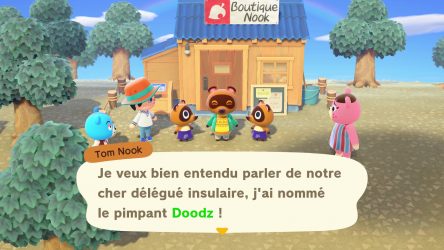 Image d'illustration pour l'article : Le délégué insulaire - Animal Crossing New Horizons