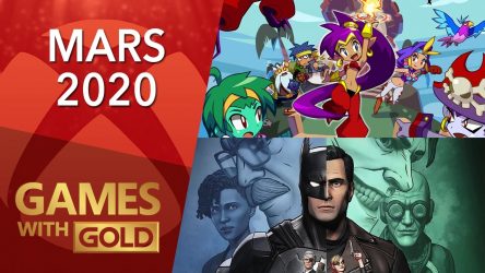 Image d'illustration pour l'article : Games with Gold : Présentation des jeux Mars 2020