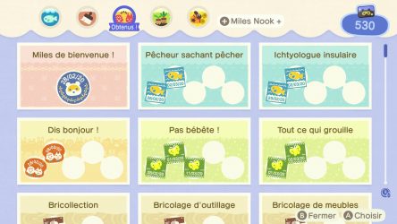 Image d'illustration pour l'article : Liste des succès Miles Nook - Animal Crossing New Horizons