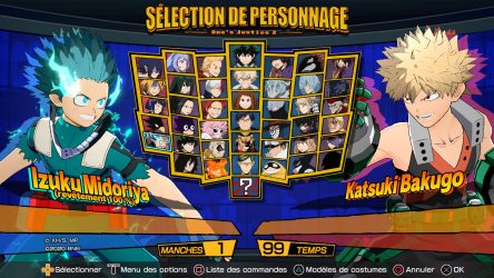 Image d'illustration pour l'article : Débloquer Izuku One For All 100% et Overhaul ver.2 - My Hero One's Justice 2