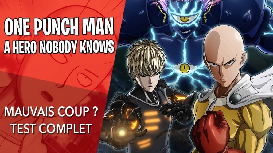 Image d\'illustration pour l\'article : One Punch Man, un jeu vidéo ennuyant et sans punch ? Notre avis en vidéo