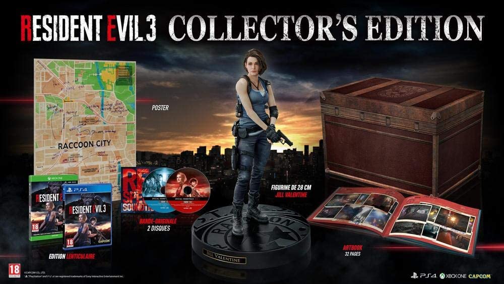 Resident evil 3 remake 2020 collector 2