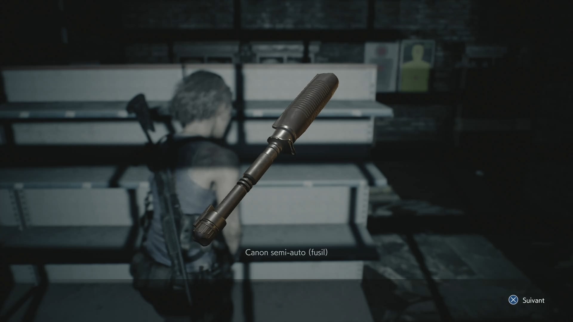 Resident evil 3 remake canon fusil