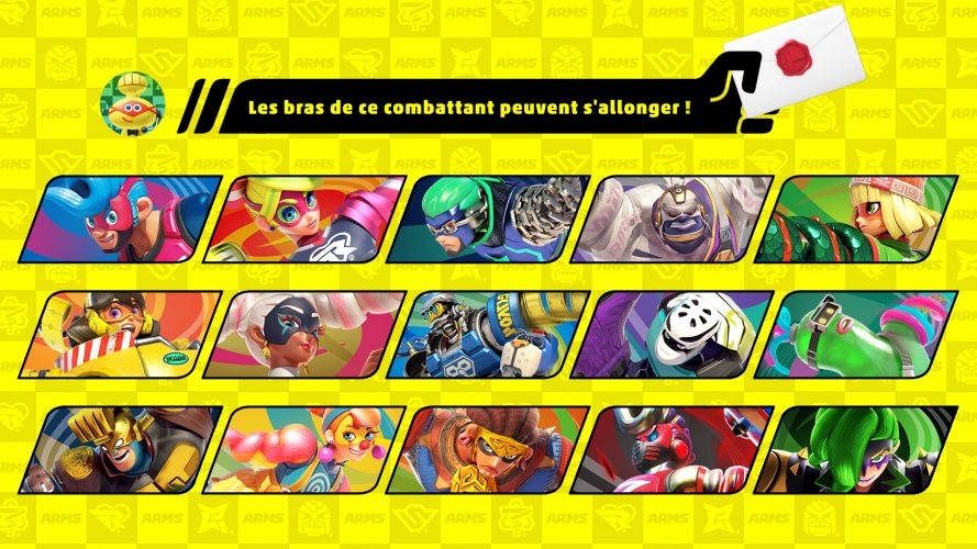 Super Smash Bros Ultimate : ARMS aura son perso jouable