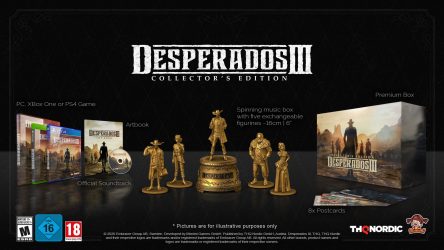 Image d'illustration pour l'article : Desperados III présente le contenu de son édition collector