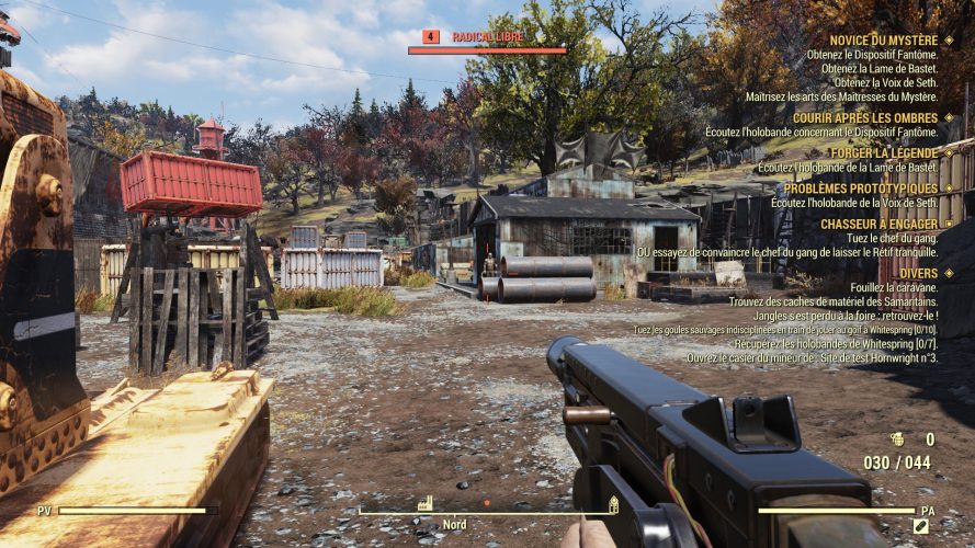 Fallout 76 : wastelanders gunfights
