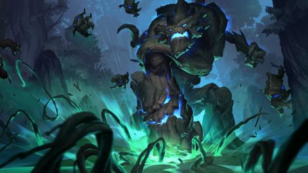 Image d'illustration pour l'article : Legends of Runeterra : Maokai des Îles Obscures entre dans l'arène