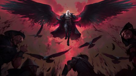 Image d'illustration pour l'article : Legends of Runeterra : Le Grand Général Swain de Noxus rejoint le combat