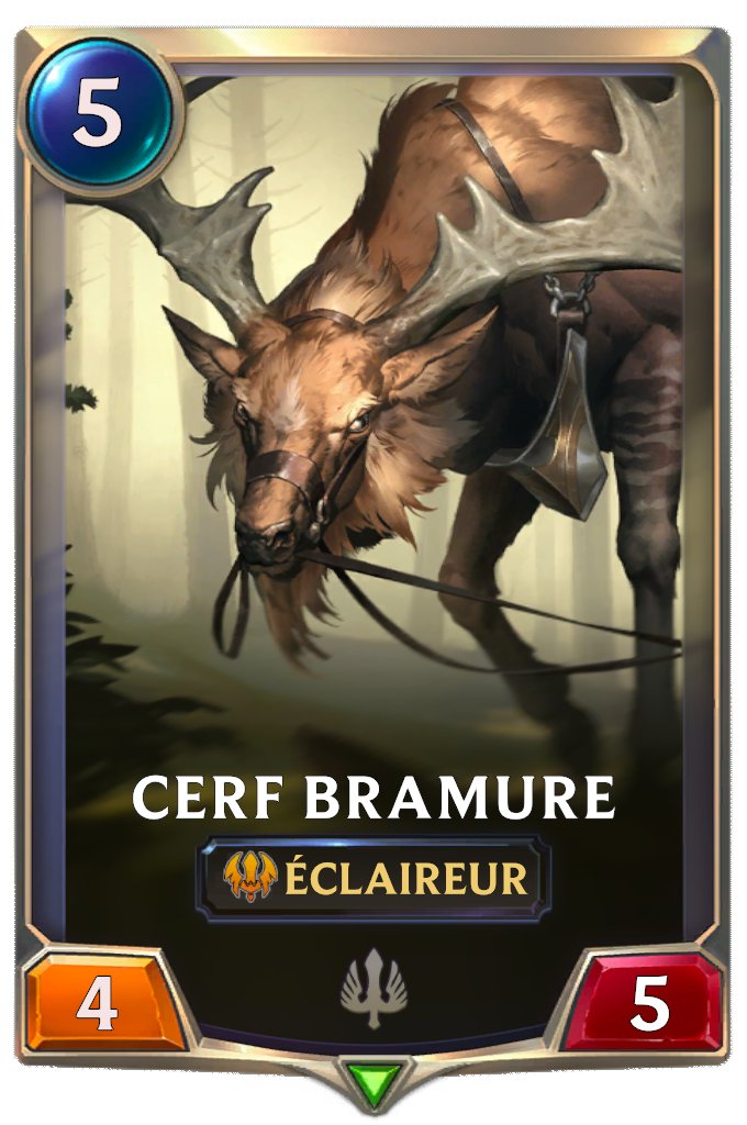 Legends of runeterra cerf bramure