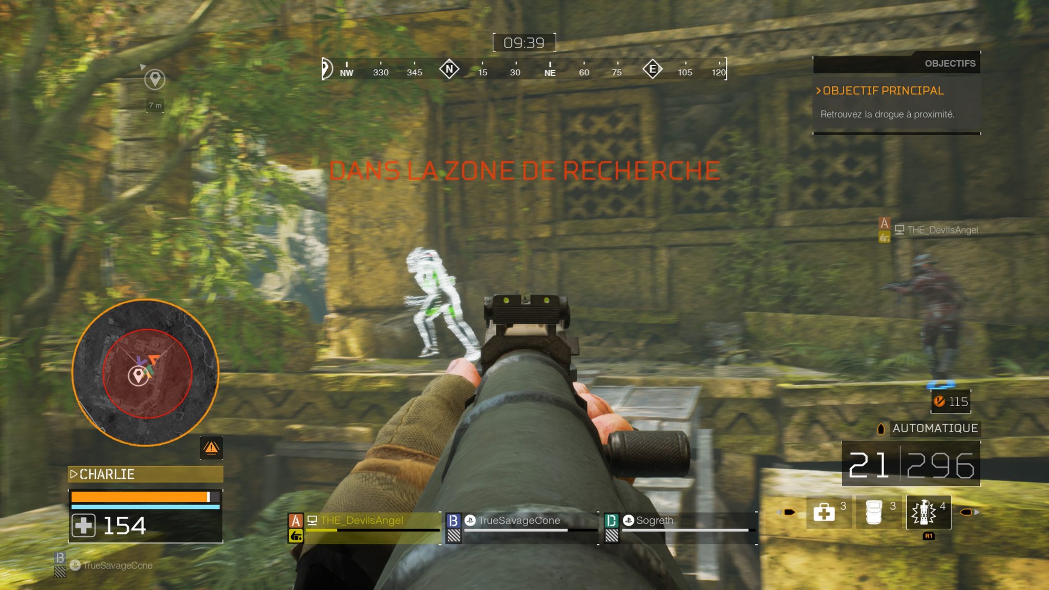 Predator: Hunting Grounds gunfight
