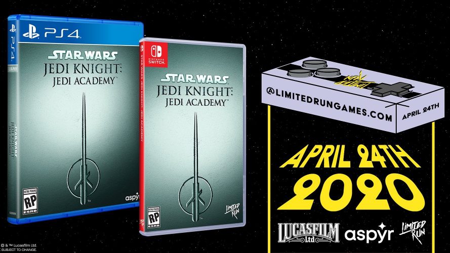 Saga Star Wars Jedi Knight Editions Physiques PS4 Switch Limited Run Games
