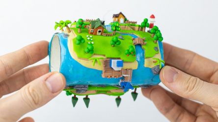 Image d'illustration pour l'article : Animal Crossing : New Horizons : Il reproduit son île sur un rouleau de papier toilette