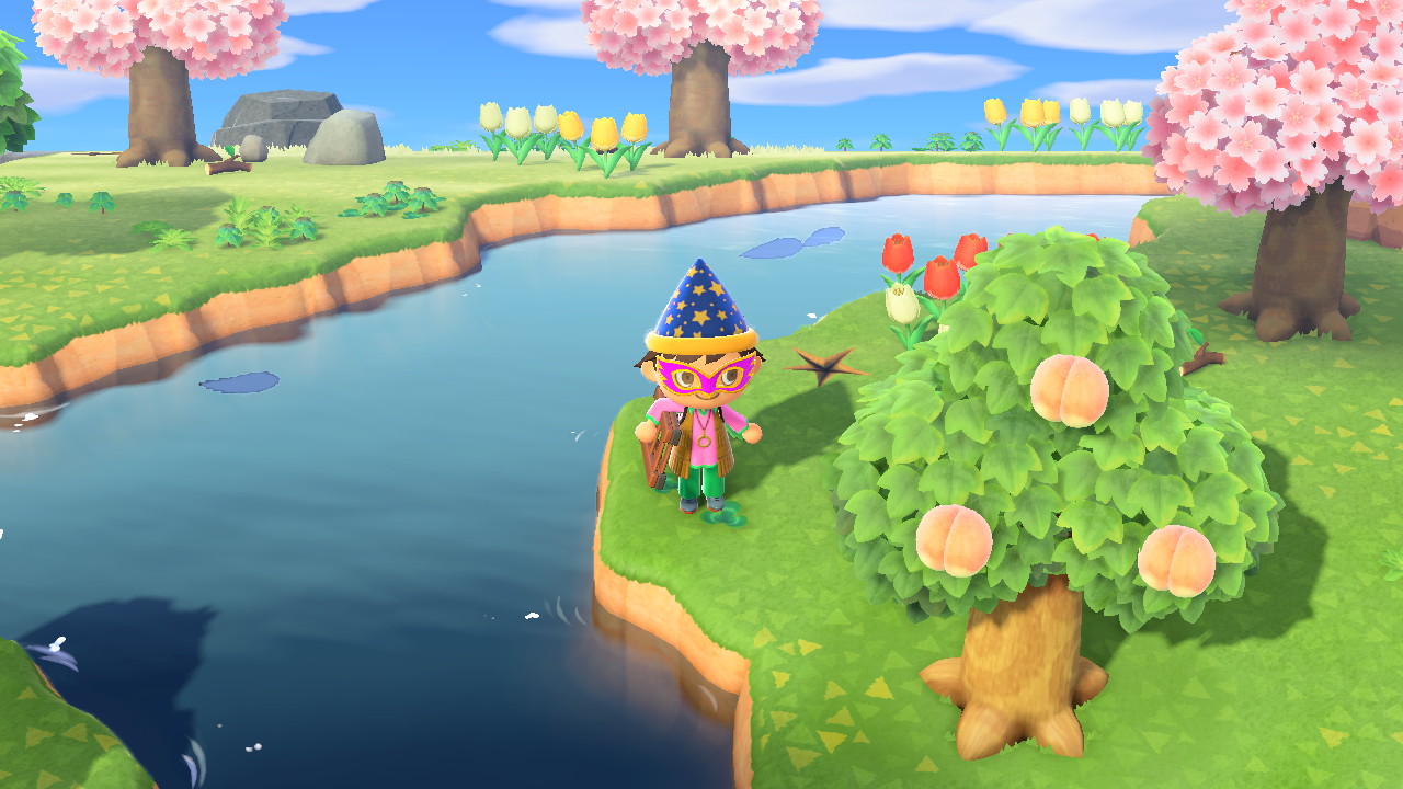 Animal Crossing New Horizons île mystère base