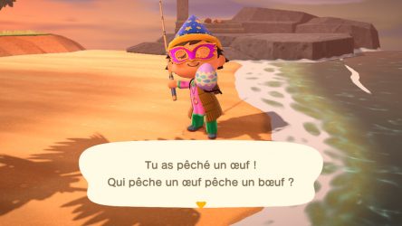Image d'illustration pour l'article : Comment éviter de pêcher des oeufs - Animal Crossing New Horizons