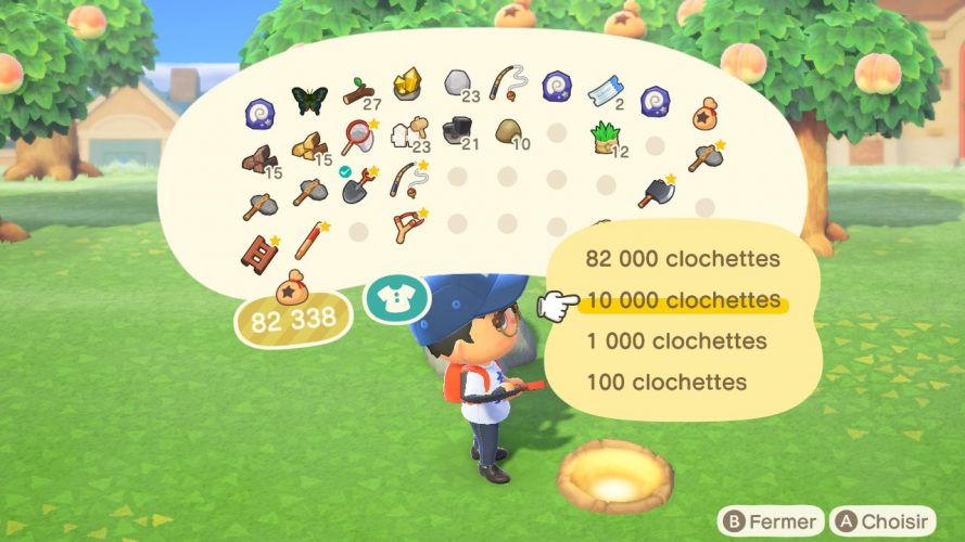Avoir un arbre à clochettes | Guide Animal Crossing New Horizons