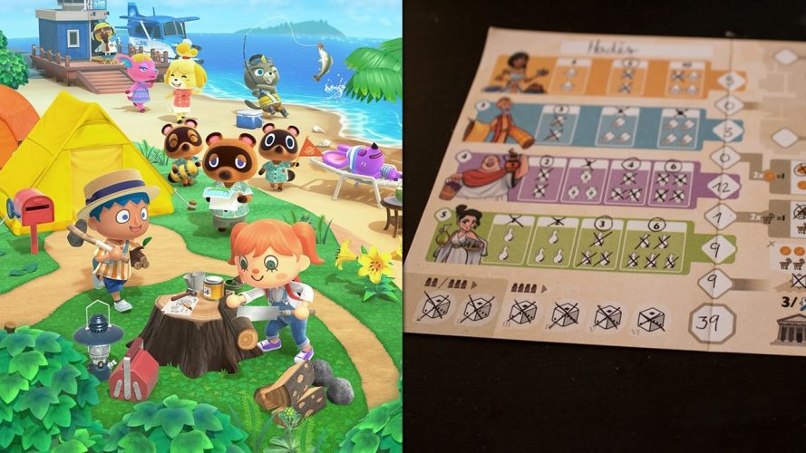 Animal crossing print & play jouer confionement