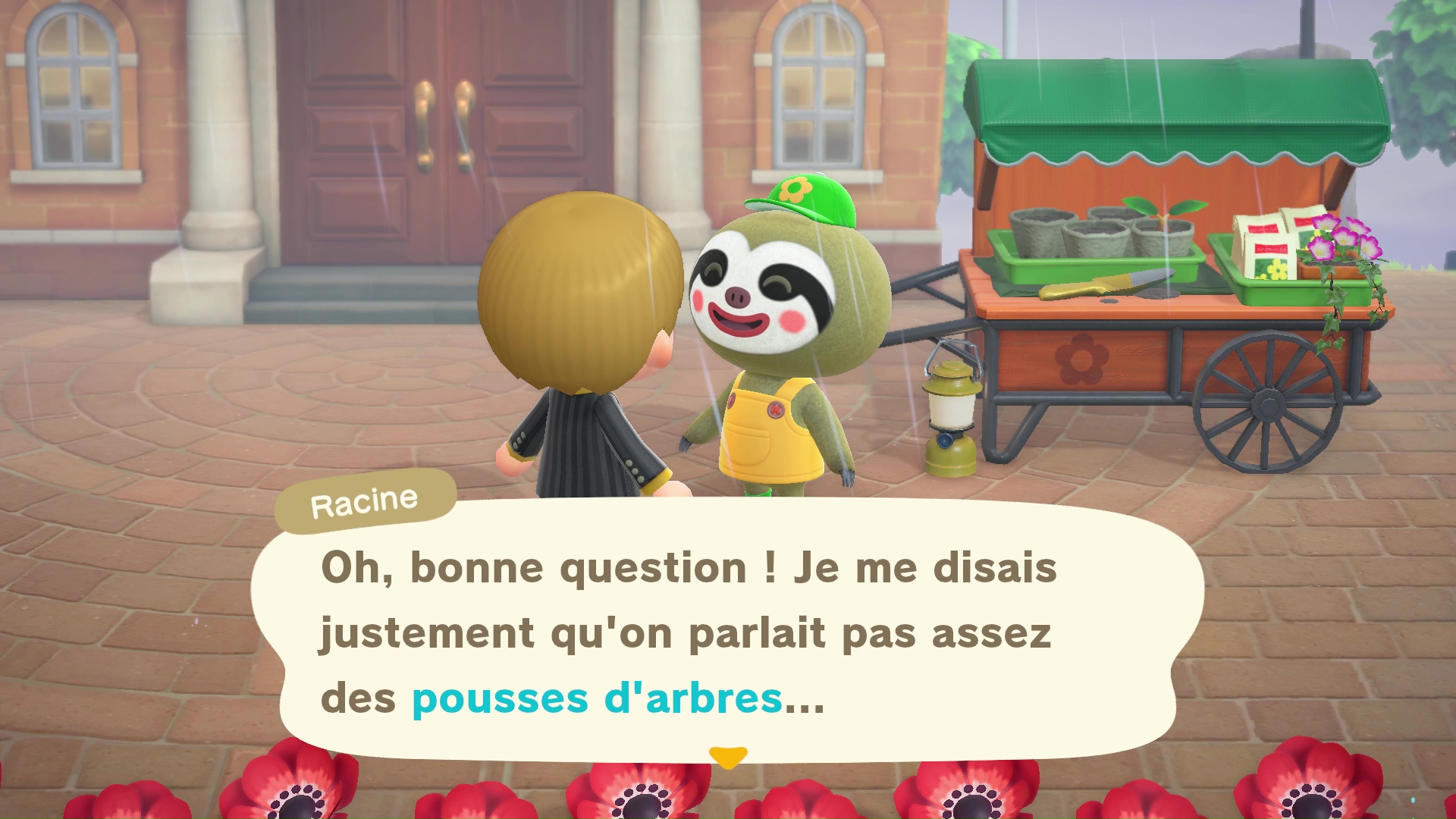 Guide des buissons - animal crossing new horizons