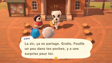 Image d'illustration pour l'article : Avoir des chansons de Kéké gratuites - Animal Crossing New Horizons