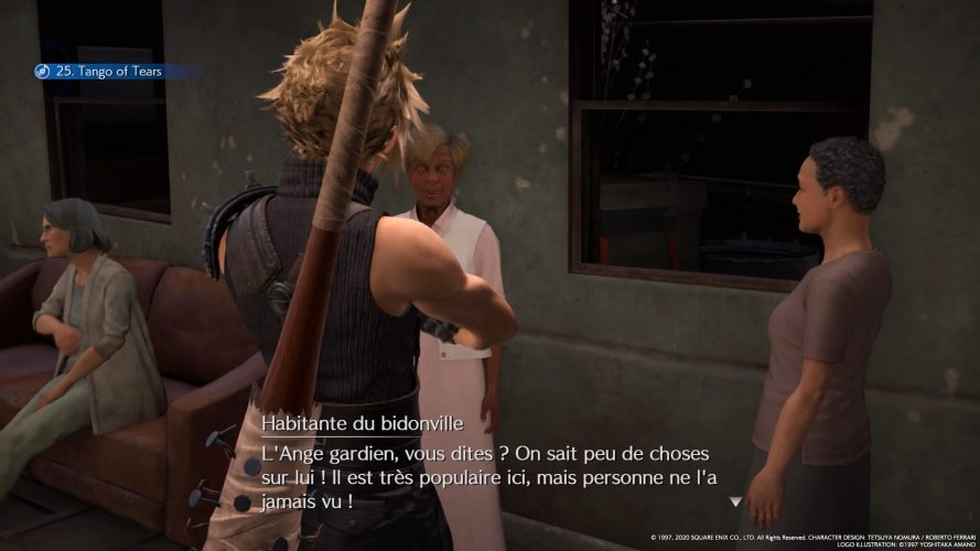 L'Ange gardien Soluce Final Fantasy VII Remake