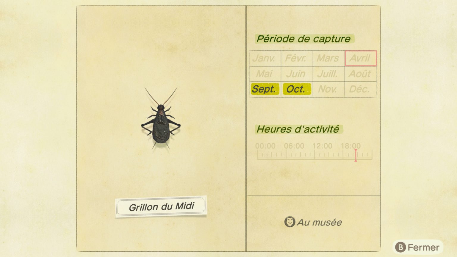 Tous Les Insectes Animal Crossing New Horizon Liste des insectes Animal Crossing New Horizons | Guide