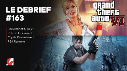 Image d'illustration pour l'article : Débrief' : PS5 limitée au lancement, GTA 6, Crysis Remastered et RE4 Remake