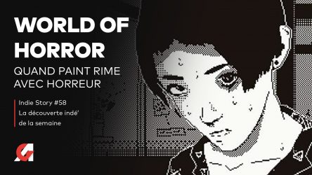 Image d'illustration pour l'article : Présentation de World of Horror, quand Paint rime avec horreur